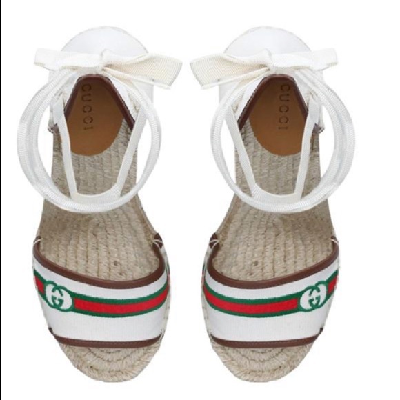 Gucci Espadrilles Sandals NEW - Picture 2 of 12
